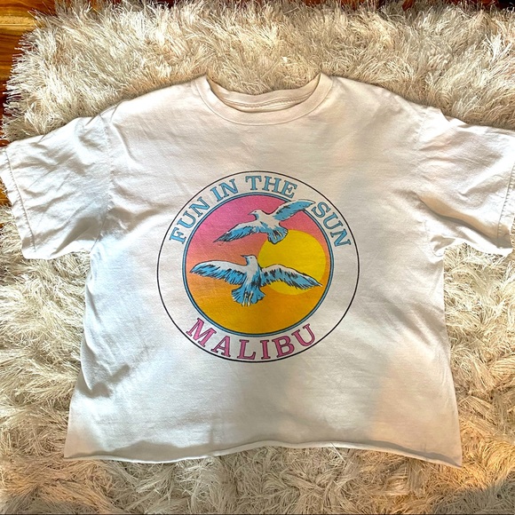 Brandy Melville Tops - Brandy Melville Fun in the Sun Tshirt